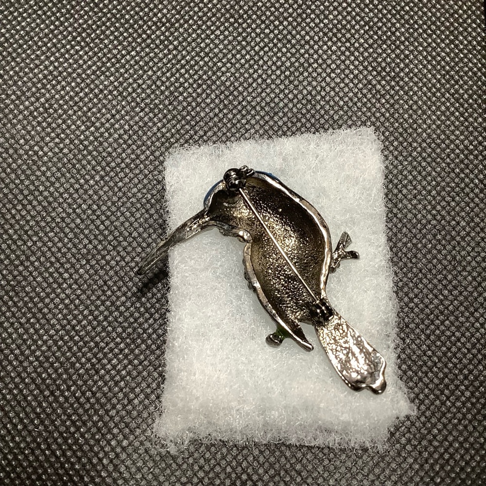 Vintage Rhinestone Hummingbird brooche - Picture 6 of 7